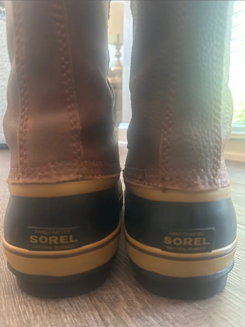 Sorel Brown and Black Waterproof Lace-Up Men’s Winter Boots